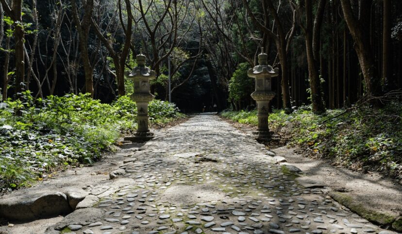 櫻井大神宮への参道