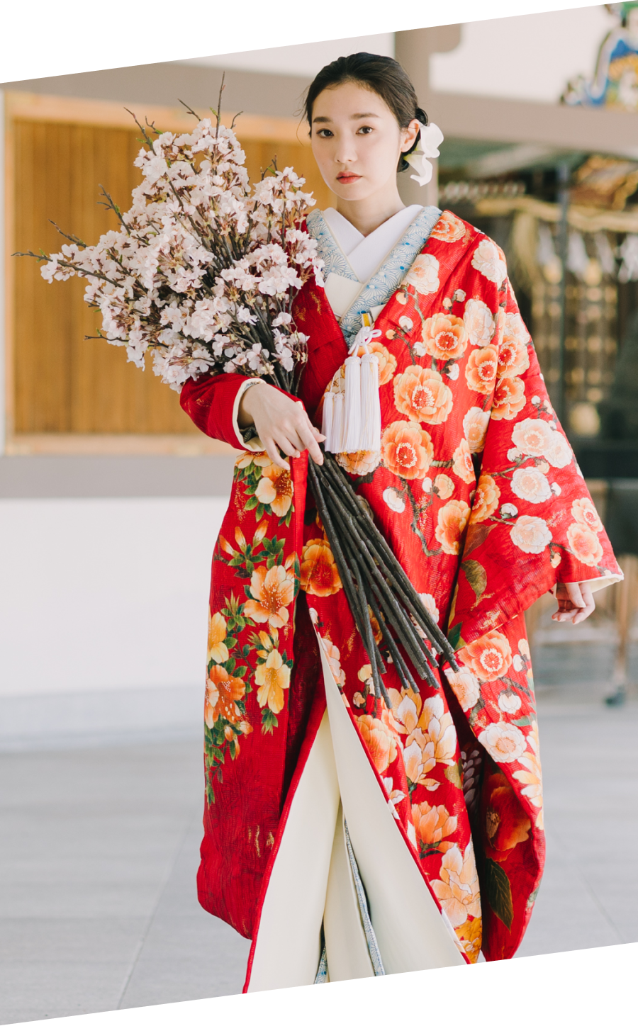 理想の和装に合わせて、素敵な神社もご提案