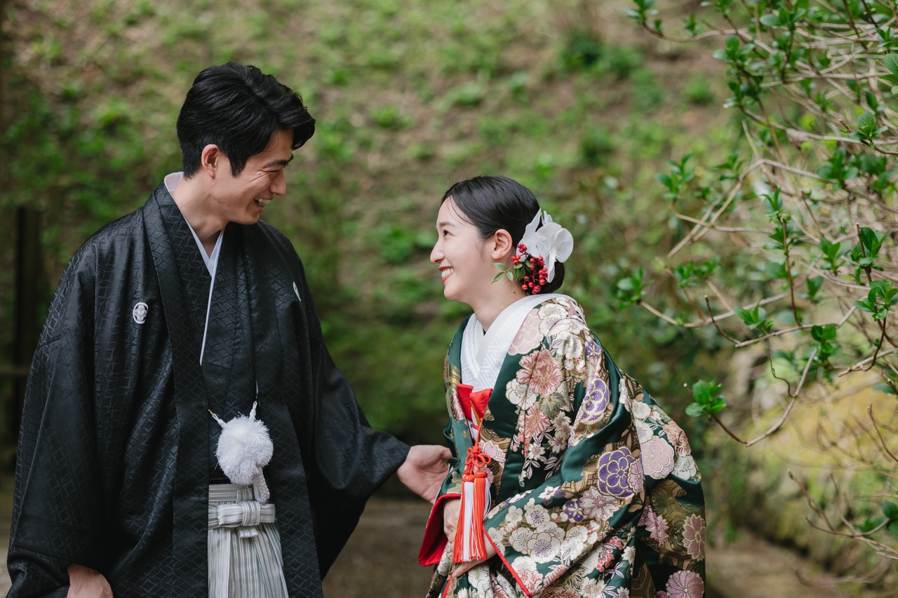 正絹 色打掛 和装 婚礼 結婚式 花嫁衣装 神社挙式 ブライダル 金糸 
