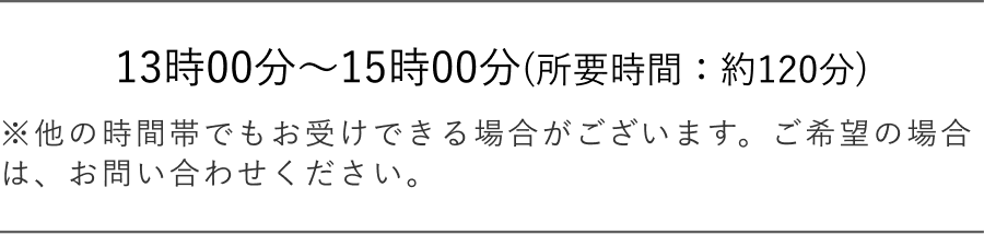 開催時間