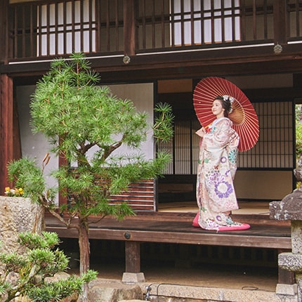 神社・仏閣挙式＋境内ロケーション撮影