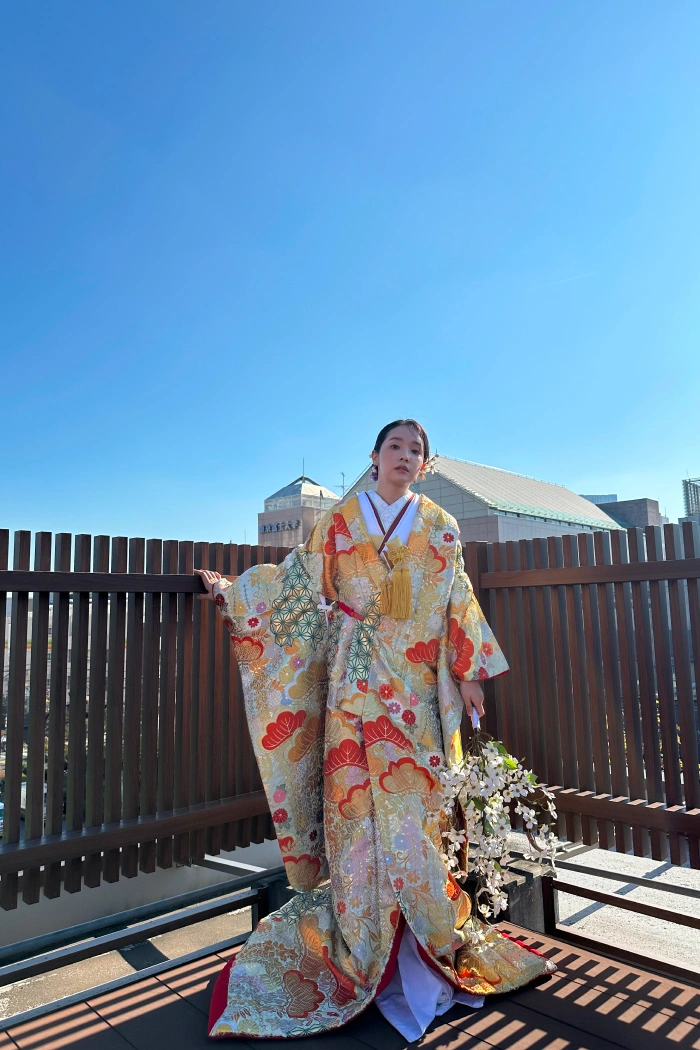 白緑松麻の葉