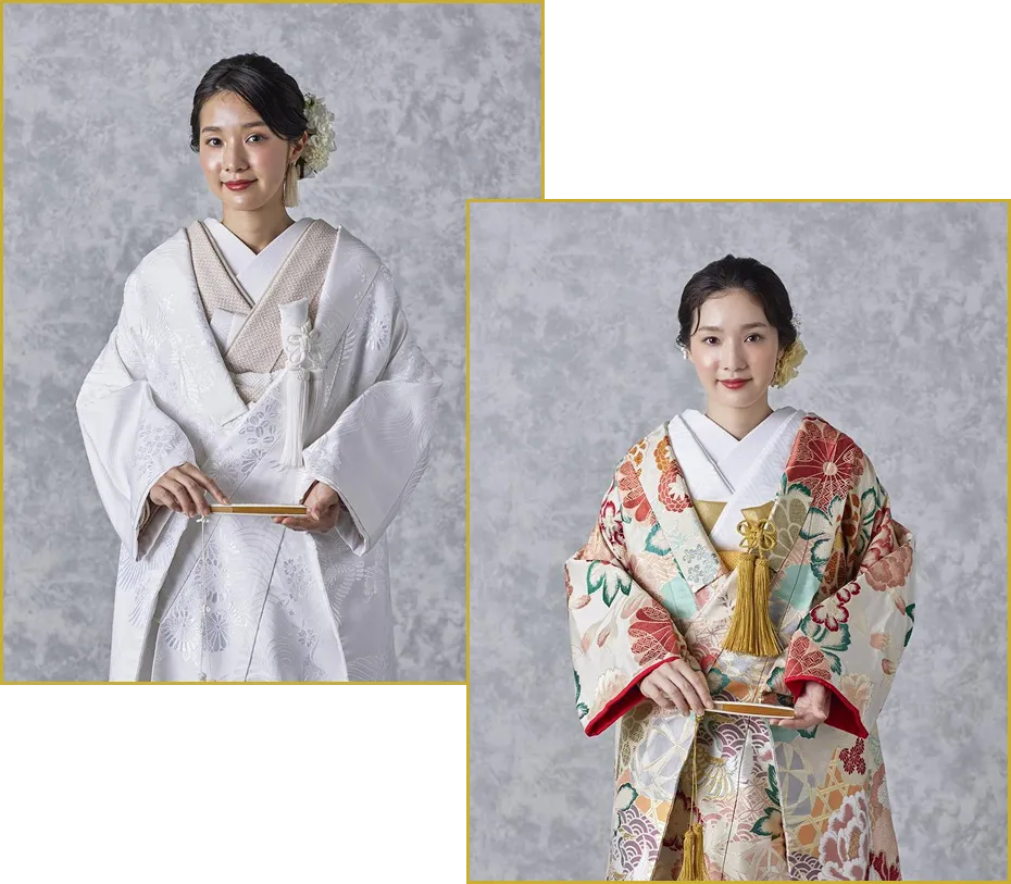 本格和装の写真