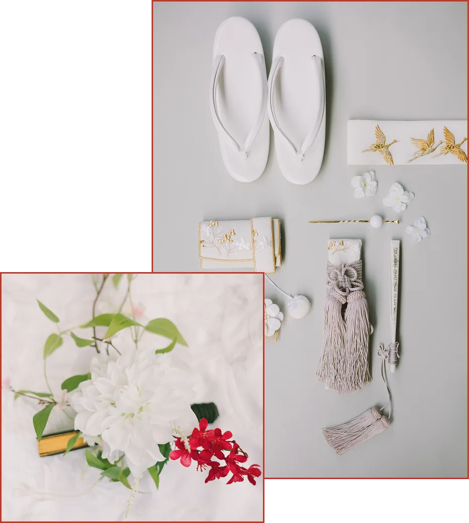 本格和装の写真