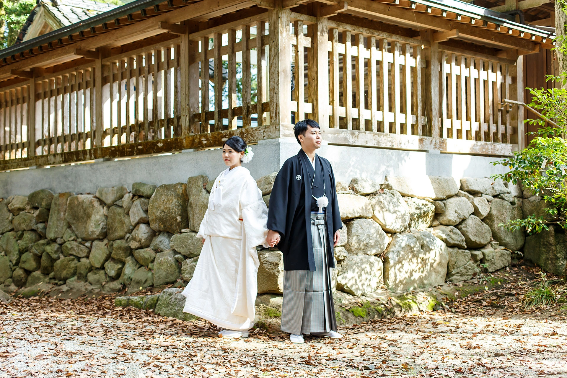 神祇館の庭園で叶える縁結びの社