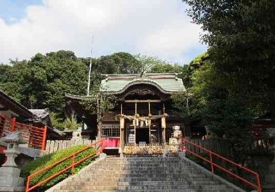 九州随一の枝垂れ桜がある神聖空間