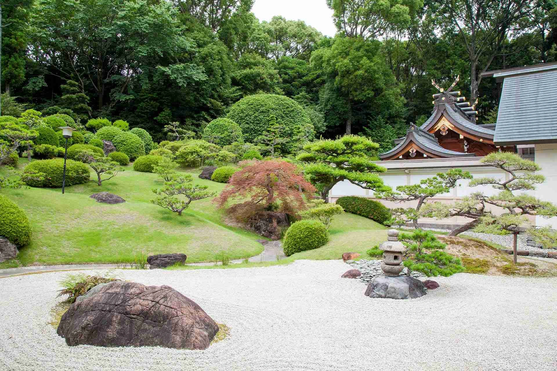 美しい庭園が魅せる日本の風情