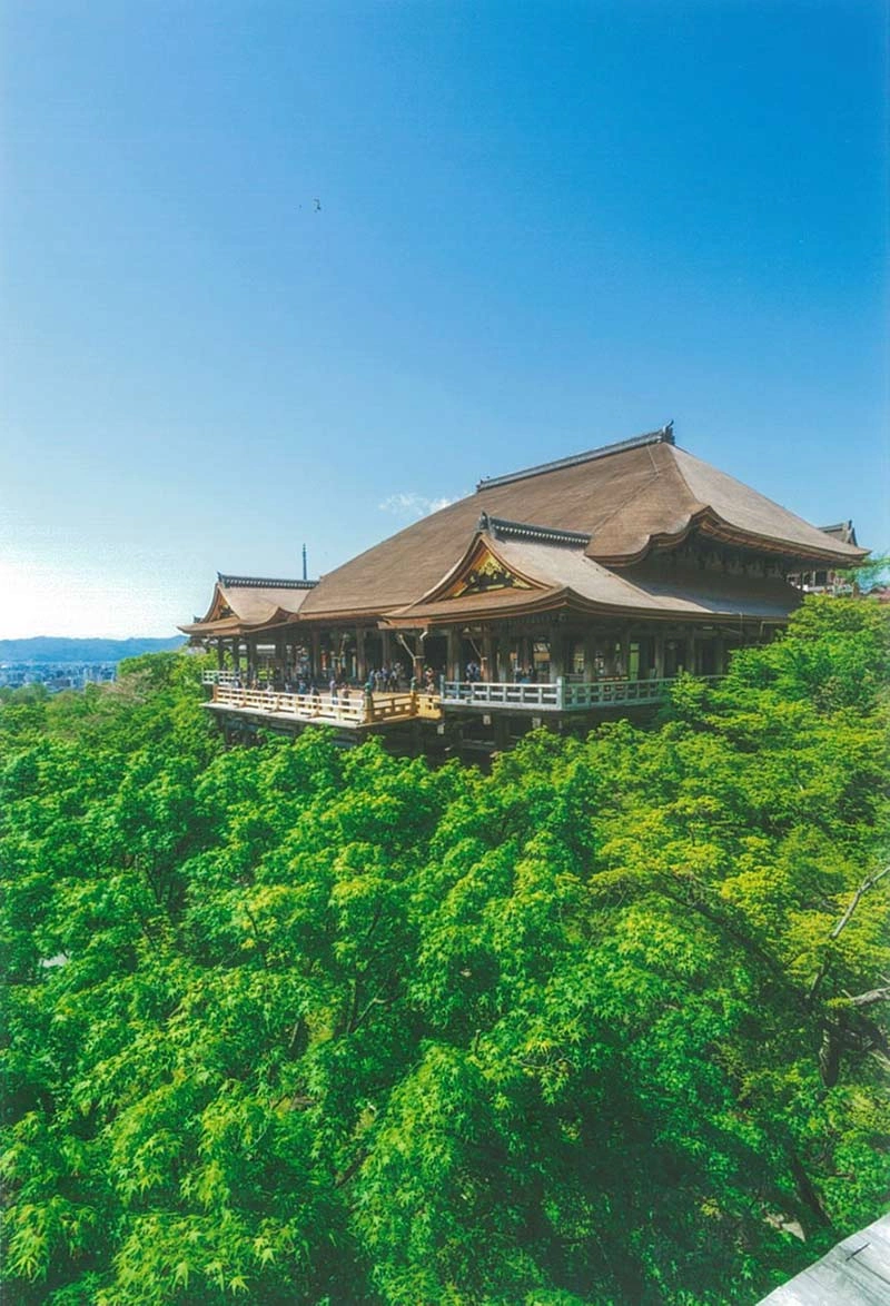清水の舞台が織りなす絶景空間