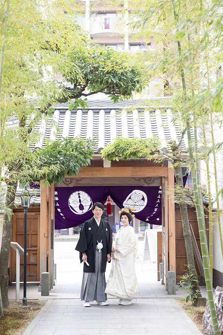 アクセス良好な利便性高い寺院空間