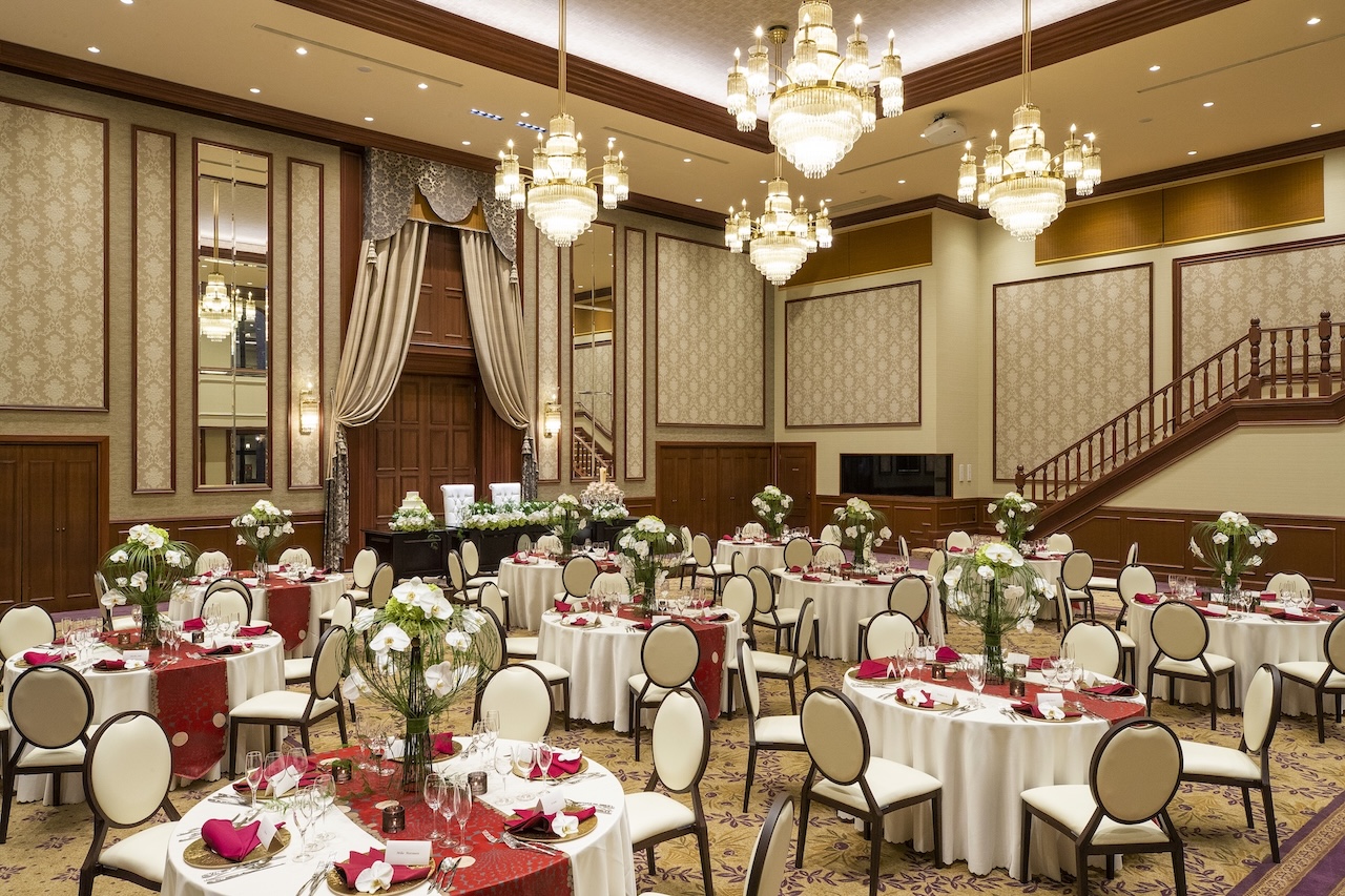 敷地内での会食・お披露目会が可能