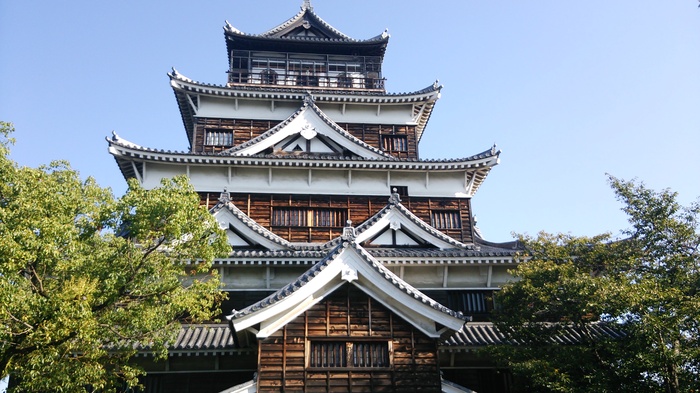 広島城の撮影スポット1