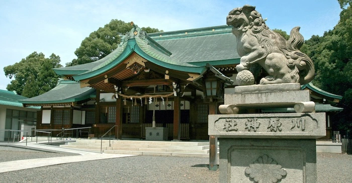 川原神社の撮影スポット2