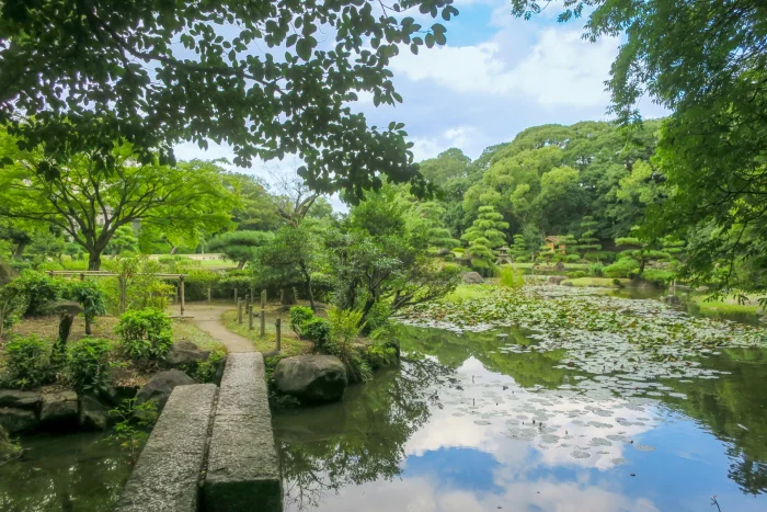 慶沢園の撮影スポット2
