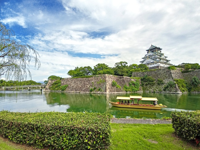 大阪城公園の撮影スポット1