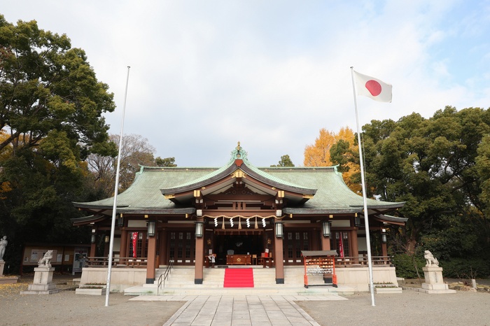 大阪護国神社の撮影スポット2