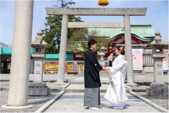 上野天満宮の撮影スポット1