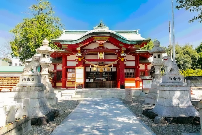 上野天満宮の撮影スポット2