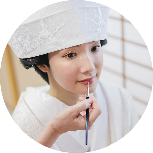 新婦ヘアメイク