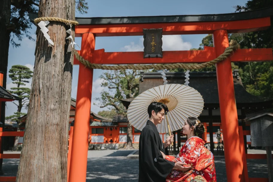 白無垢・色打掛での和装フォト撮影のイメージ