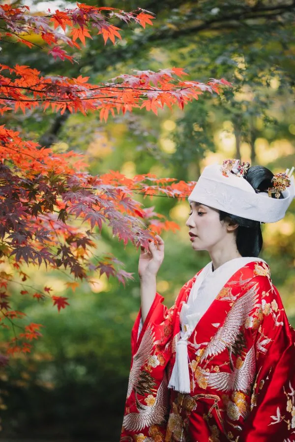 色打掛姿の花嫁