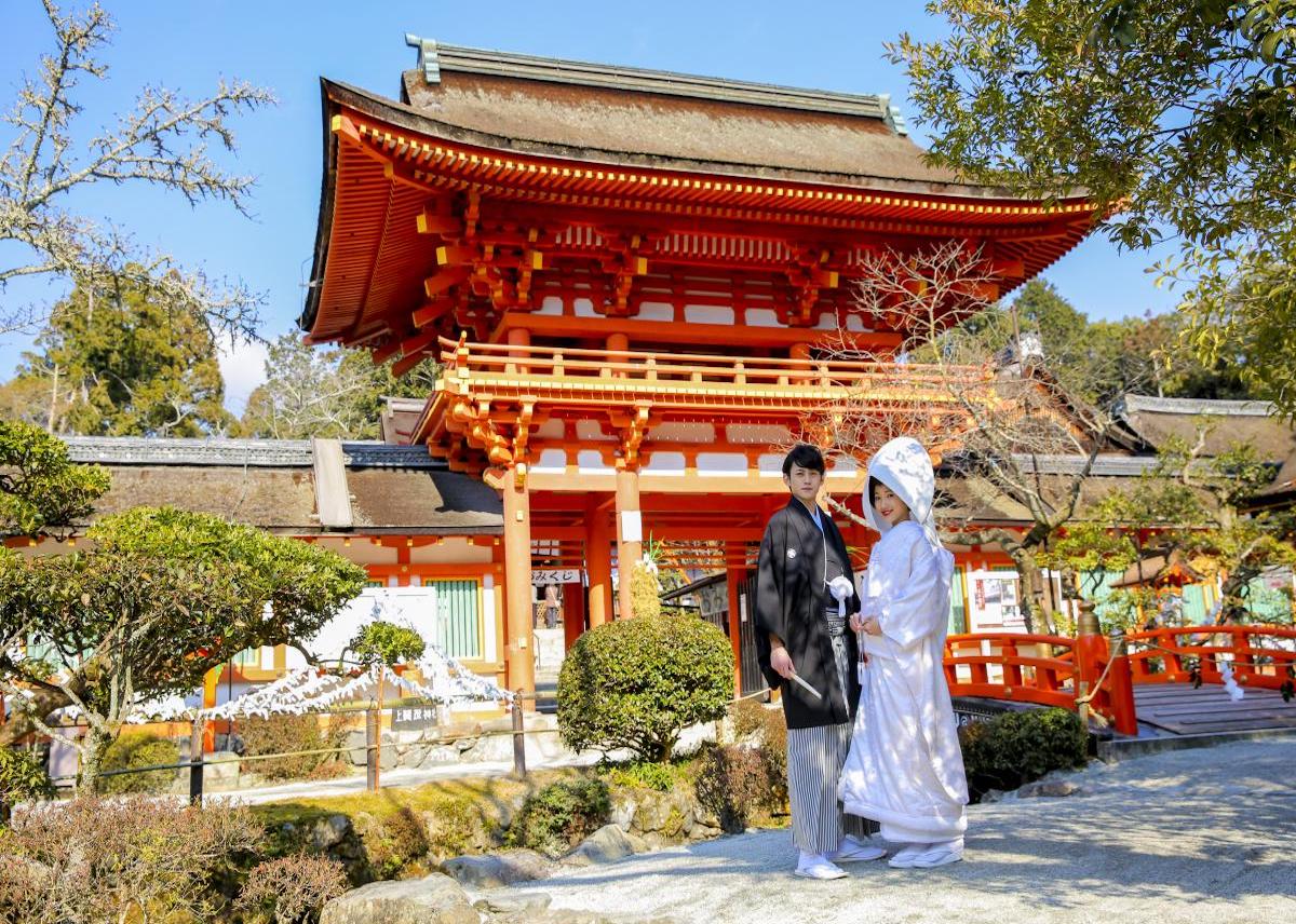 上賀茂神社 神社 和婚スタイル 京都 400円で叶える神前式 神社結婚式